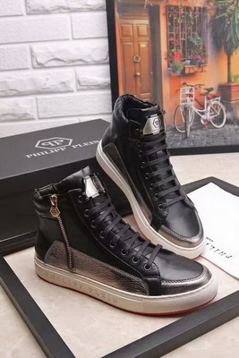 PhiliPP Plein High-Top Fashion Men Shoes--049